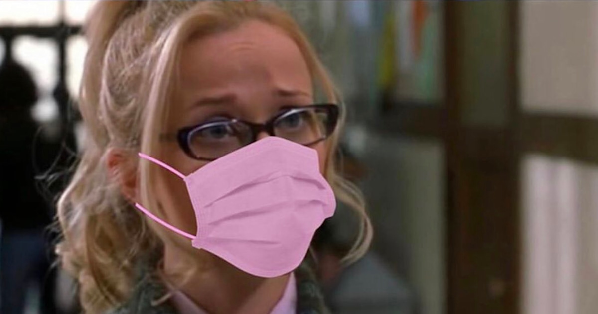 Reese Witherspoon shares Elle Woods meme to advocate for face masks