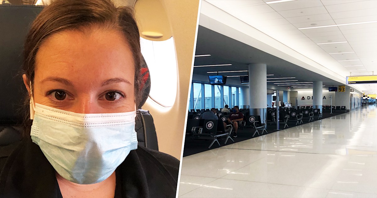 What is it like to fly during the coronavirus pandemic?
