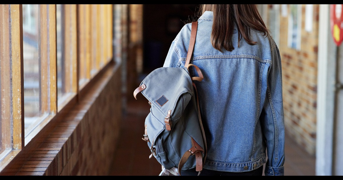 college bookbag