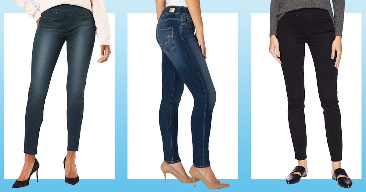 People love these slimming jeans on Amazon
