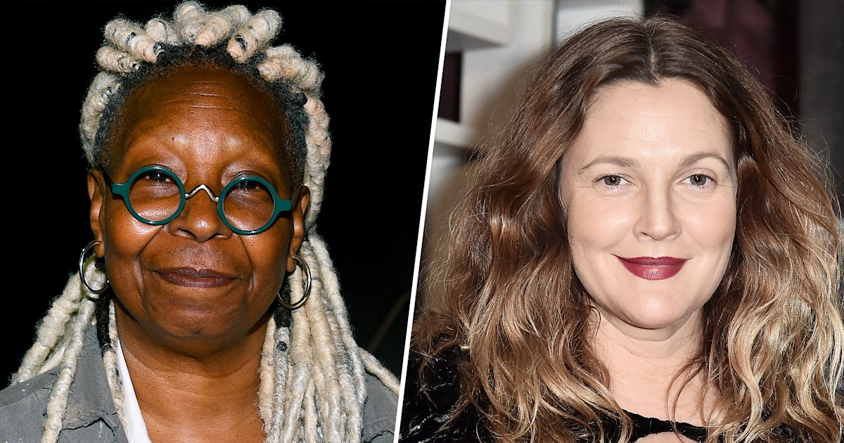Drew Barrymore, Whoopi Goldberg bond over their past surprise weddings