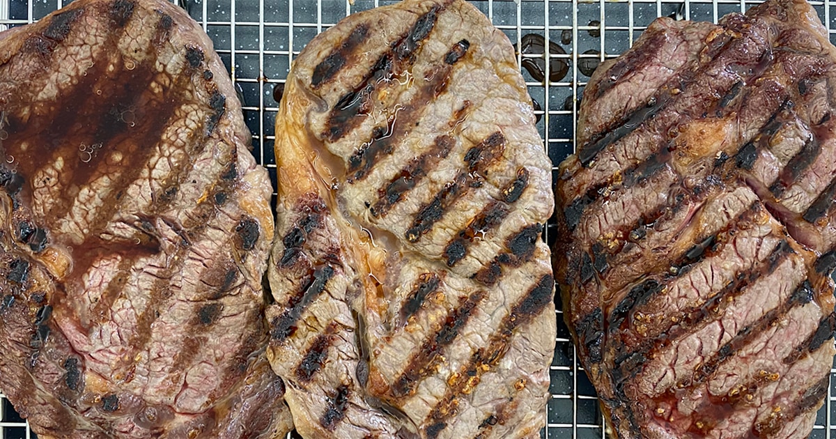 Curtis Stone's Grilled Rib-eye Steaks Recipe