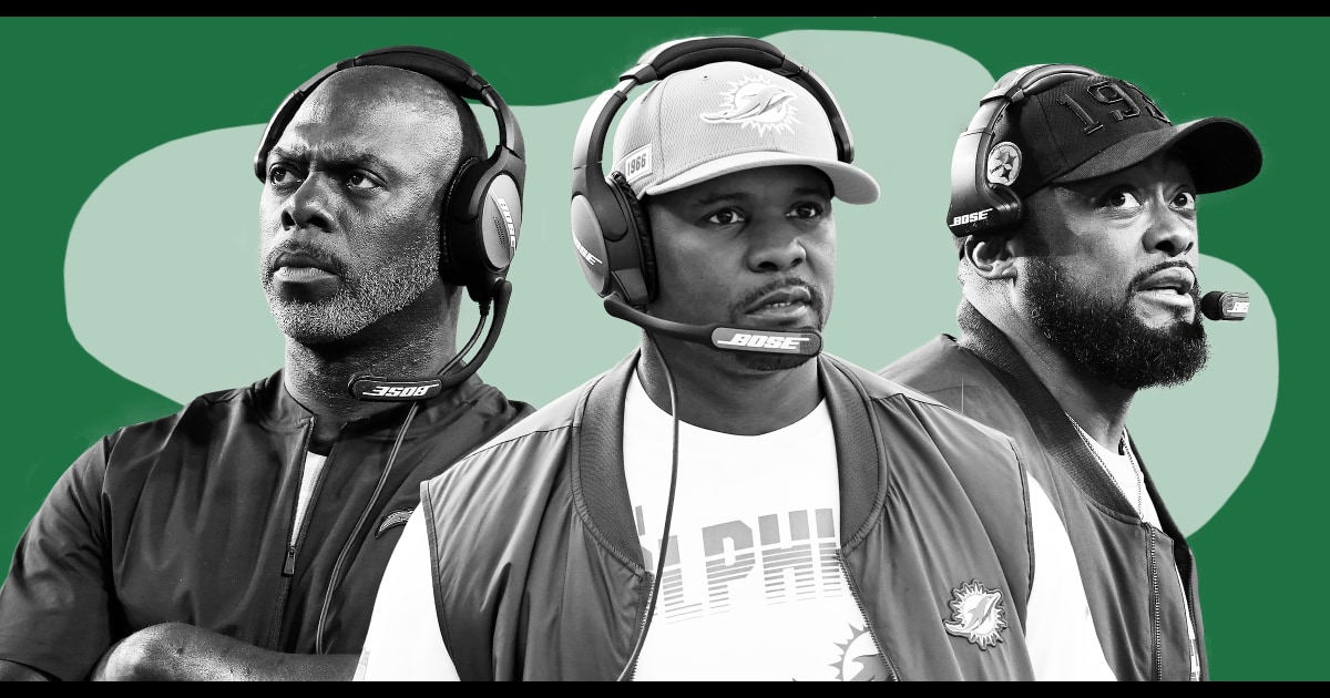 The NFL has only 3 Black head coaches 
