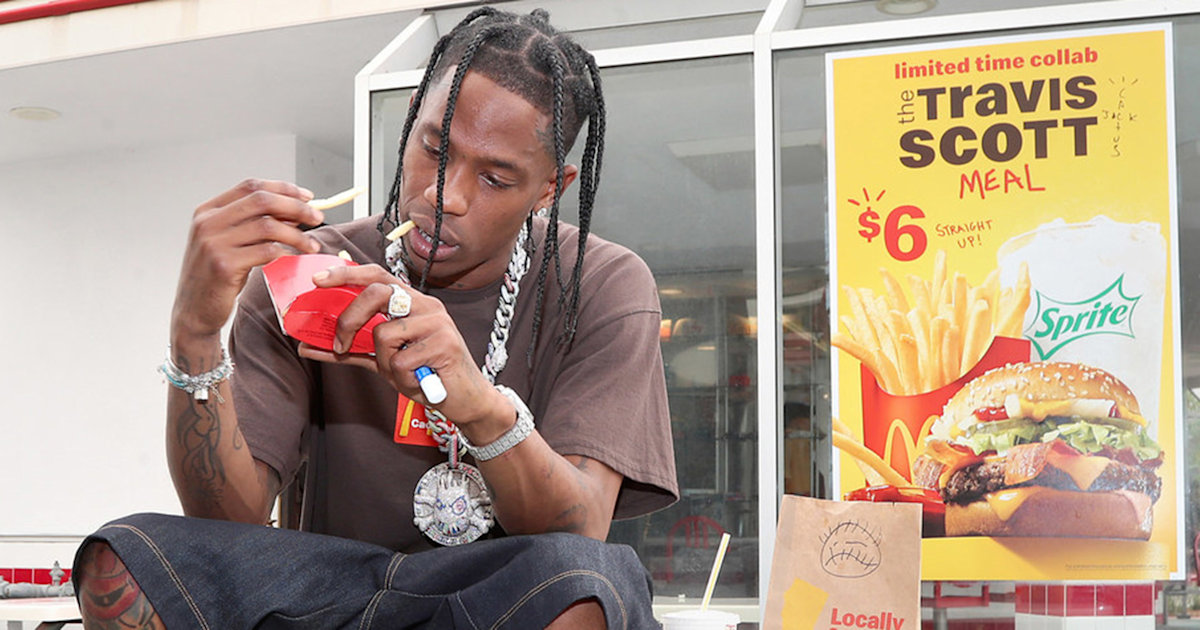 Travis scott burger top