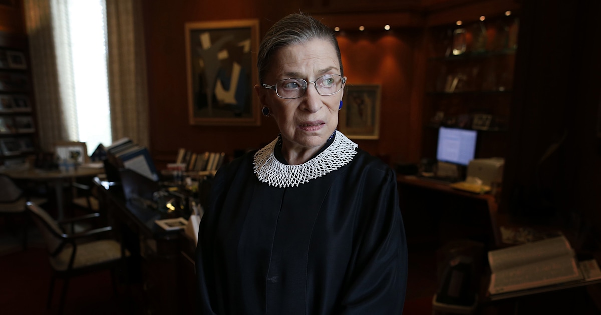 Justice Ruth Bader Ginsburg becomes first woman to lie in state at the ...