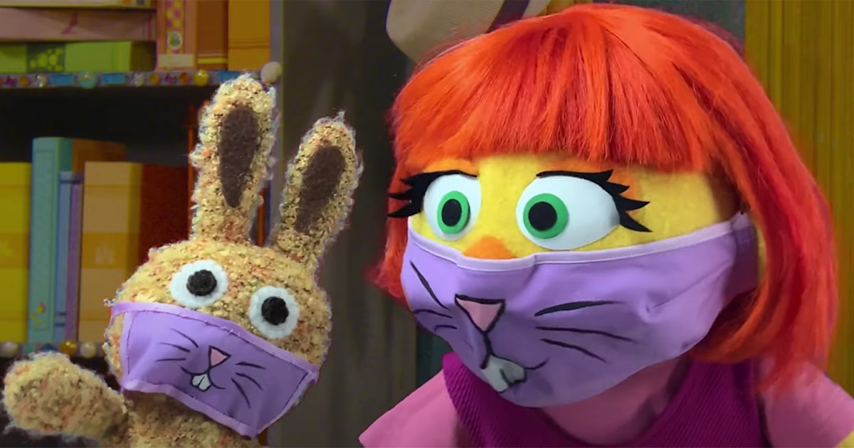 Sesame Street video helps kids...