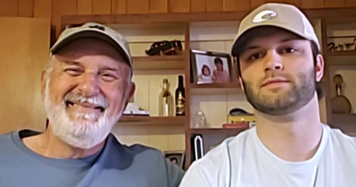 Grandpa who left touching note on bucket of baseballs reunites with