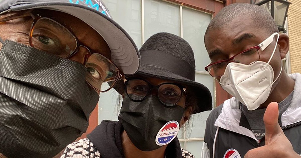 Al Roker's son Nick has voted for the first time