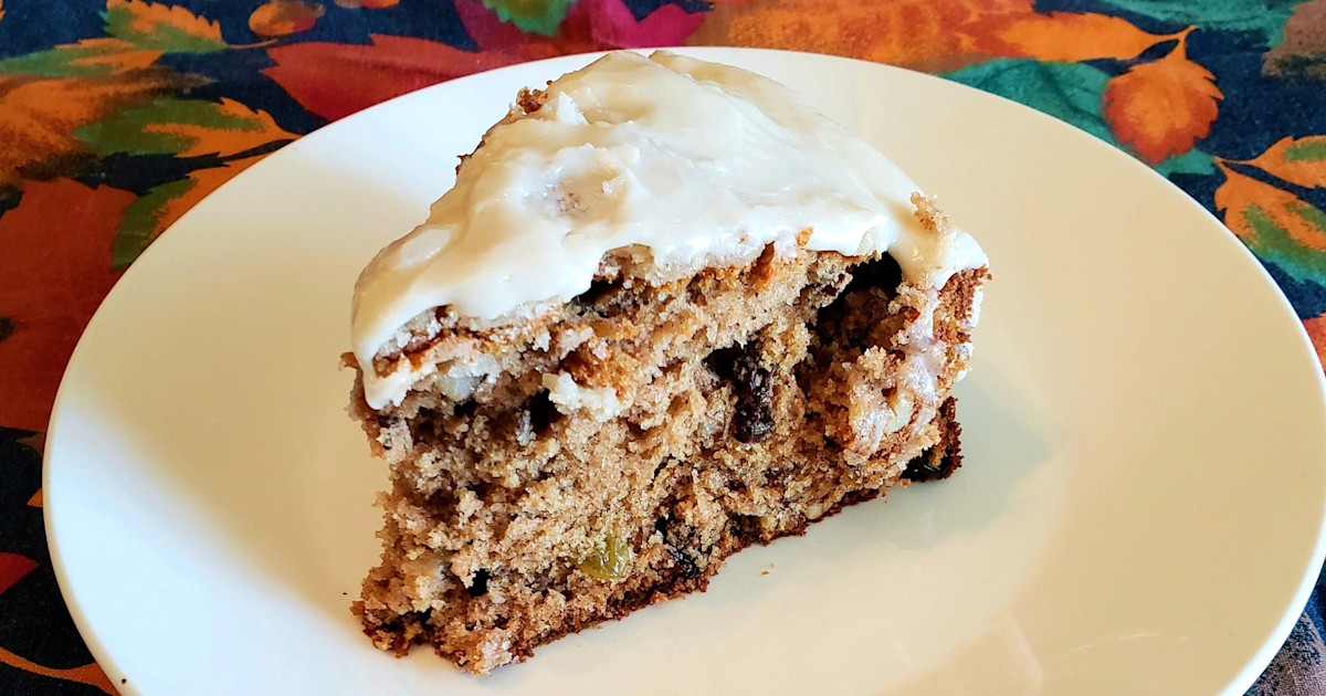 Old Fashioned Applesauce Spice Cake From Scratch