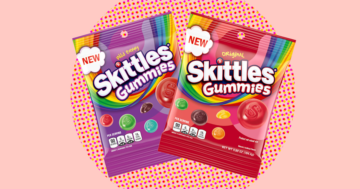 Skittles debuts its firstever gummy candies TODAY