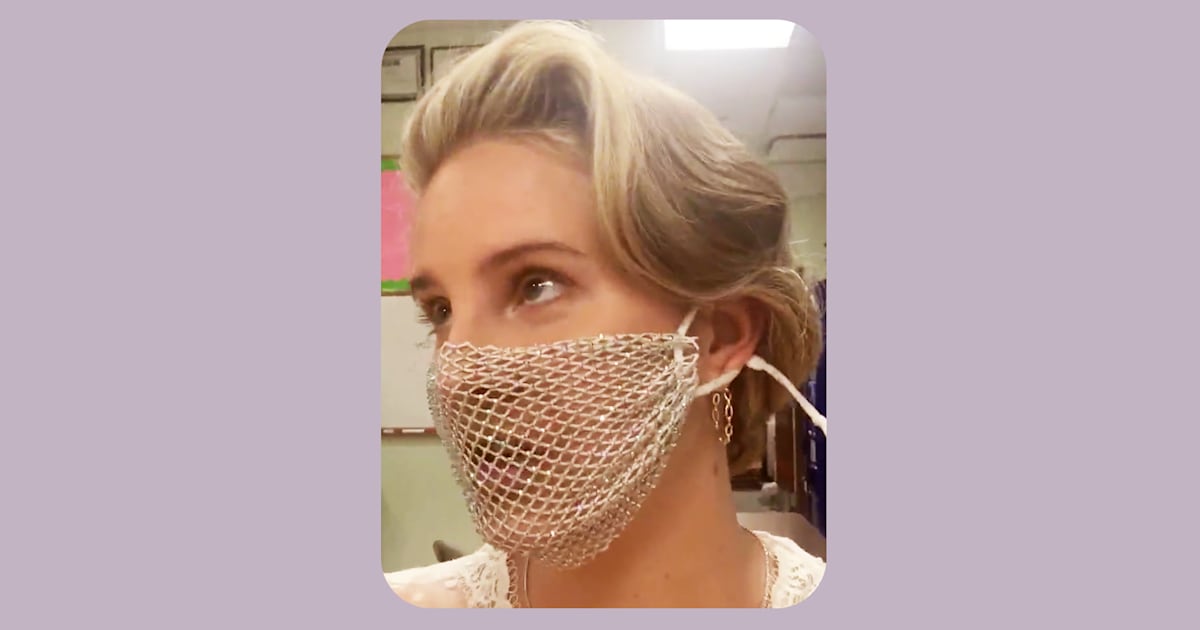 Lana Del Rey responds to backlash after wearing mesh face mask