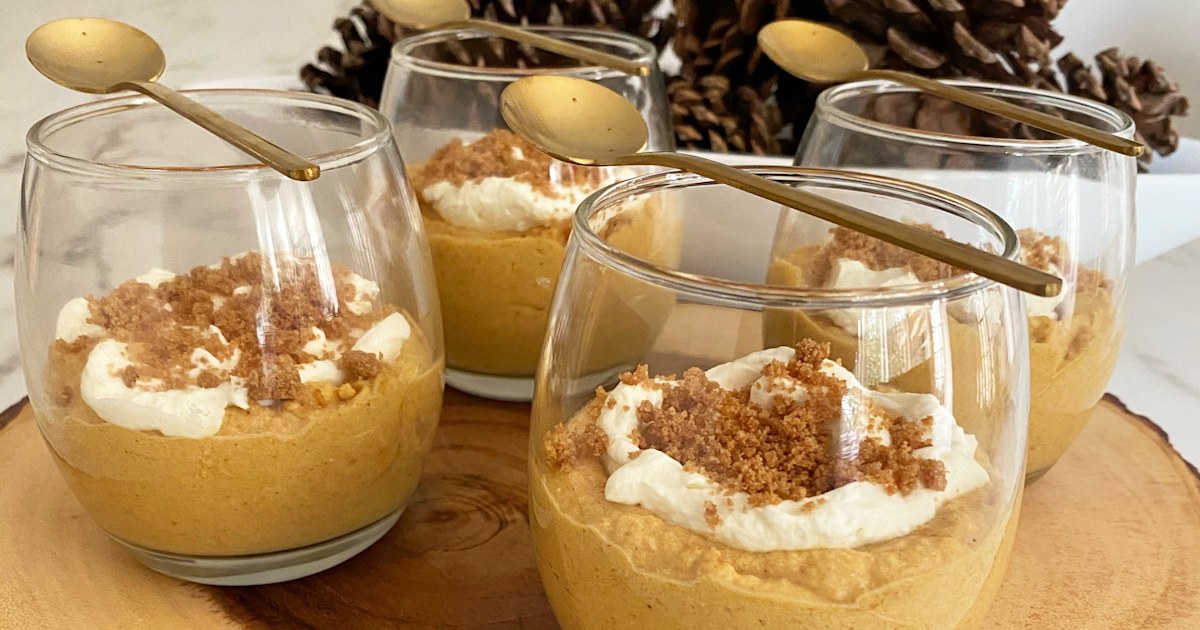 Chef Lovely's Pumpkin Pie Mousse