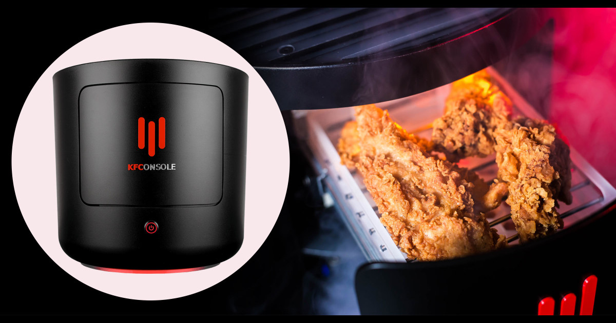 Kfc Launches A Gaming Console With Built In Chicken Warmer Kfc Launches A Gaming Console With Built In Chicken Warmer