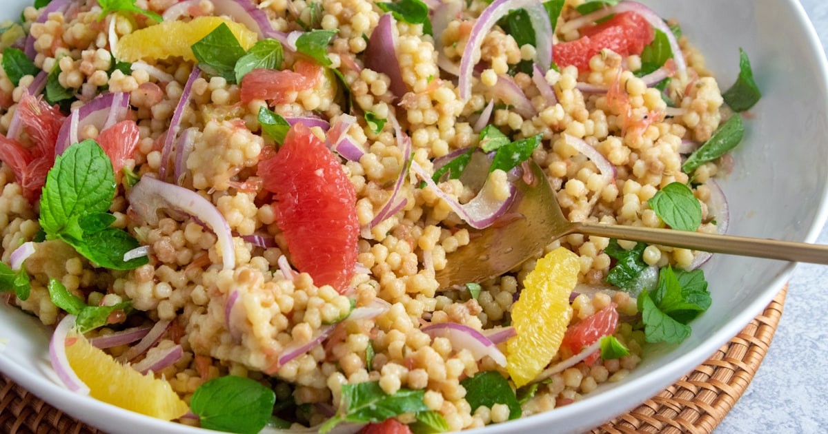 Giada's Fregola Pasta Salad with Citrus Recipe