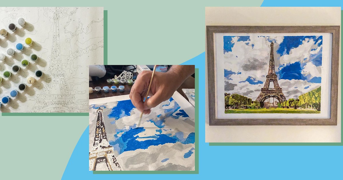 This paintbynumbers kit was on Oprah's Favorite Things list