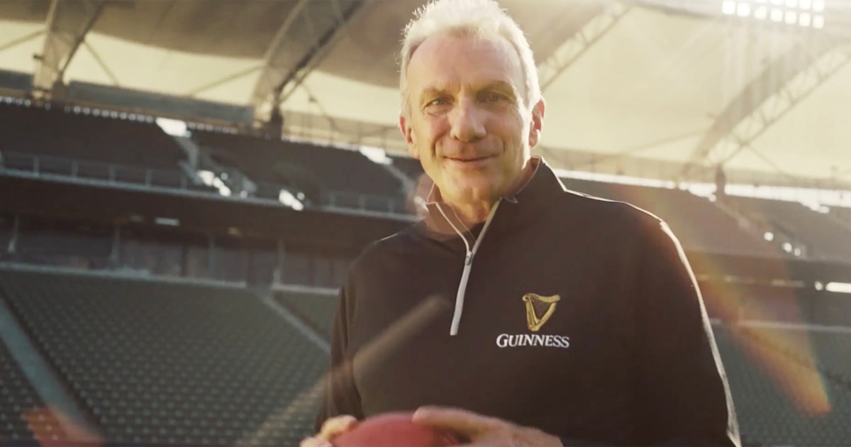 Who is the football 2025 player in the guinness commercial