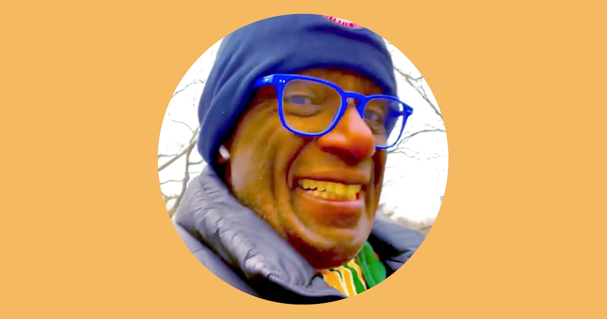 Al Roker loves snow so much, he did a little dance