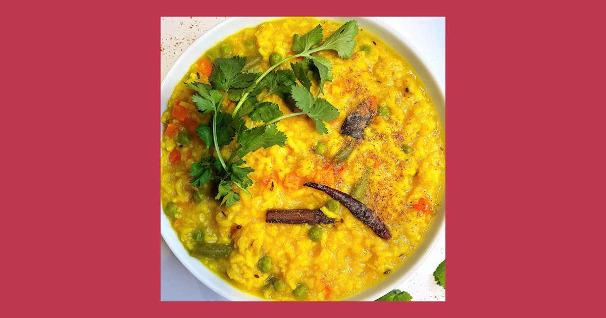 Indian Spiced Khichdi Recipe