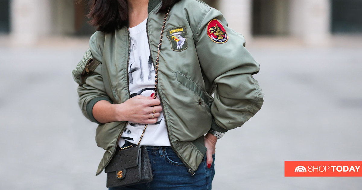 Multi-Patches Mixed Leather Varsity Blouson - Ready to Wear