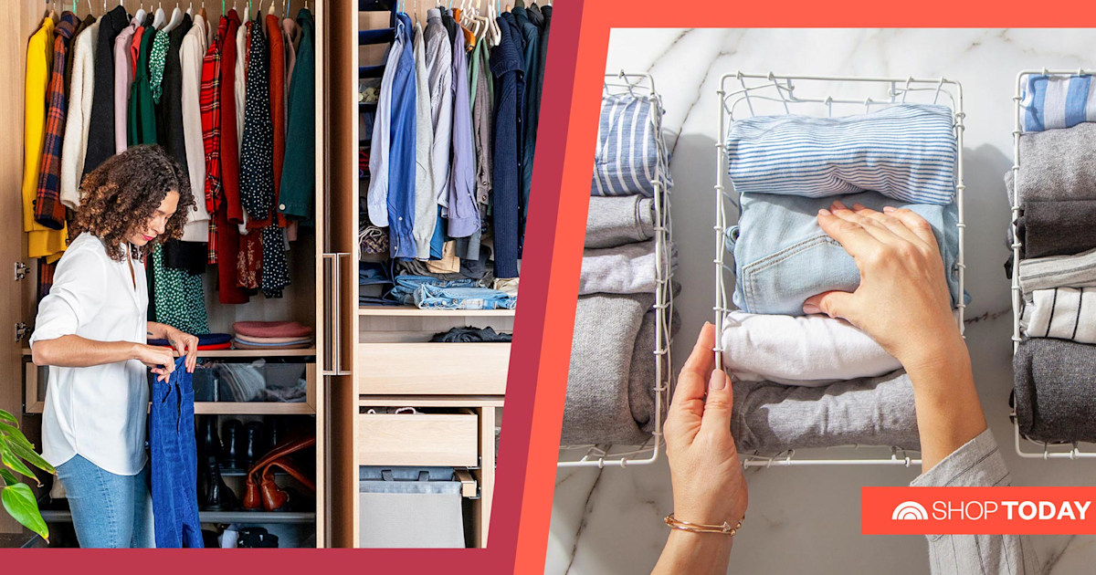 30 Best Closet Organization Ideas For A, Clothing Storage Ideas No Closet Doors