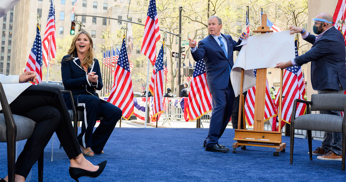 Watch George W. Bush play a picture guessing game with Hoda and Jenna ...