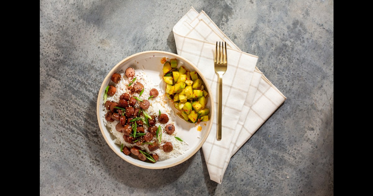 Hot Dogs and Rice Recipe