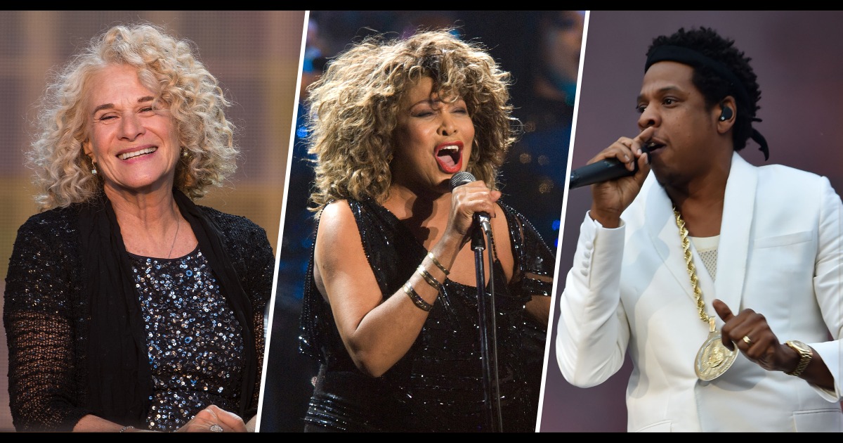 Rock & Roll Hall of Fame 2021 inductees: Jay-Z, Carole King, Tina