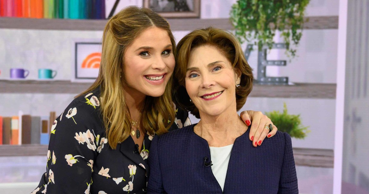 Jenna Bush Hager celebrates mom Laura Bush’s 75th birthday with cute