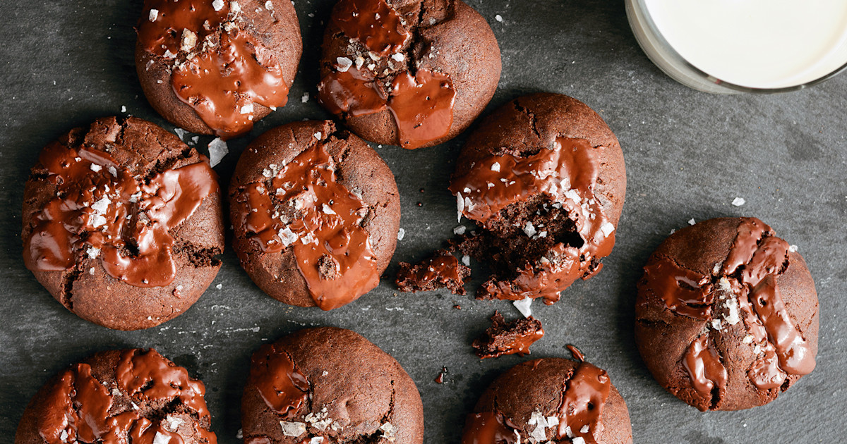 chocolate cookies recipes with baking powder