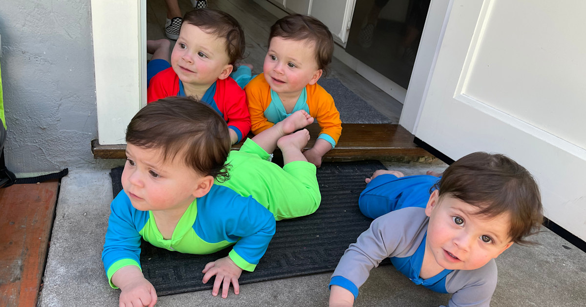 Mom Of Rare Identical Quadruplets Reflects On Sons 1st Year Amid A