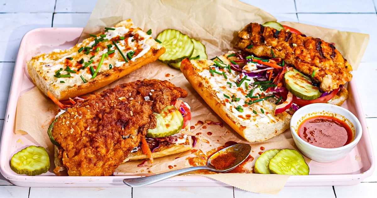 Nashville Hot Catfish Po'boys Recipe
