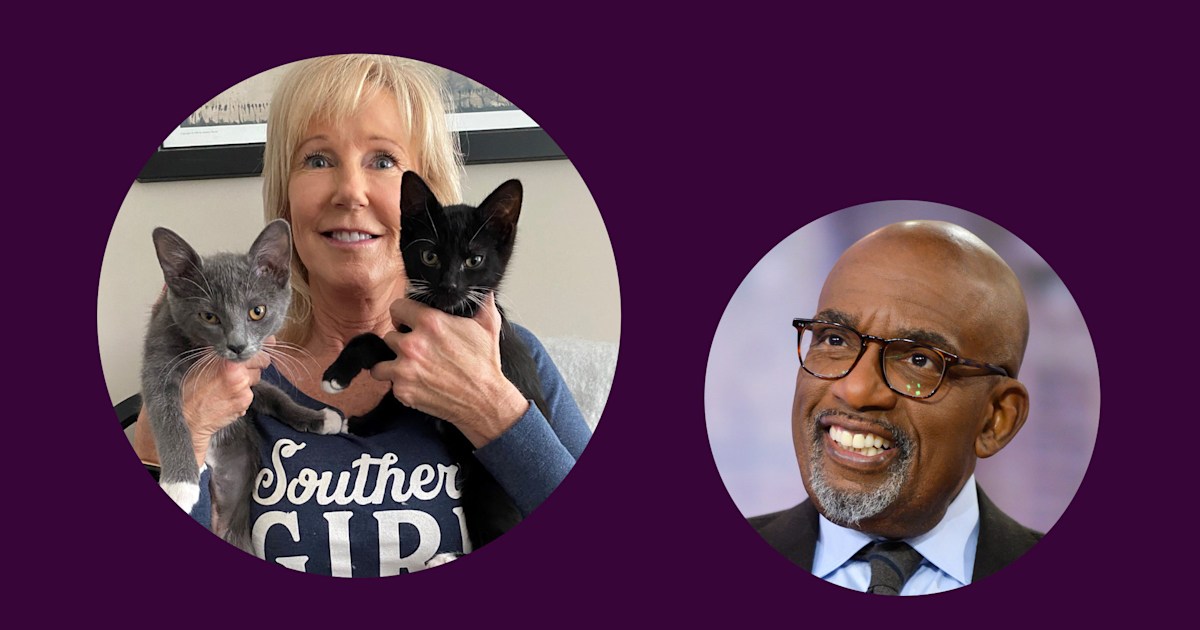 Al Roker the kitten gets adopted with sister kitten Katie Couric