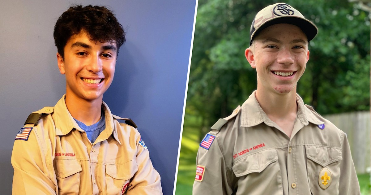 2 Boy Scouts rescue drowning woman from Missouri floodwaters