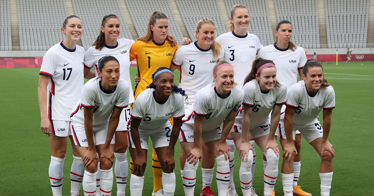 US women's soccer team throws their own opening ceremony party