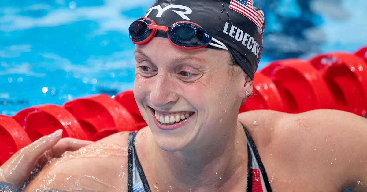 Here’s what Olympian Katie Ledecky eats before and after competition