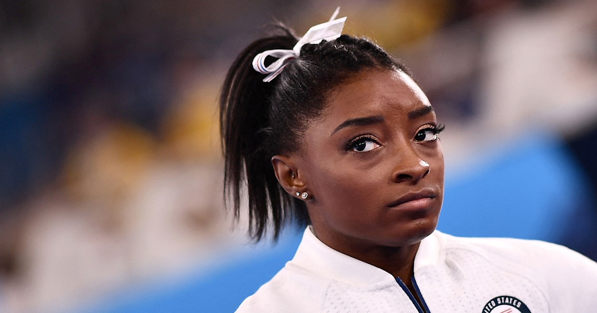 Simone Biles withdraws from the vault and uneven bar ...