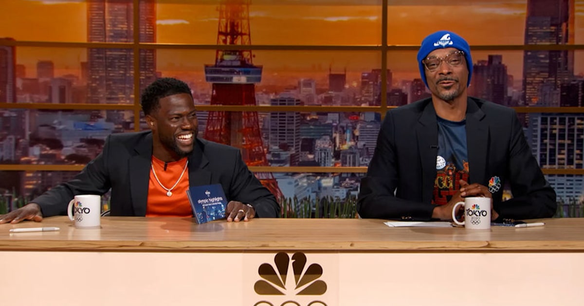 Kevin Hart and Snoop Dogg's candid commentary of the Olympics is comedy