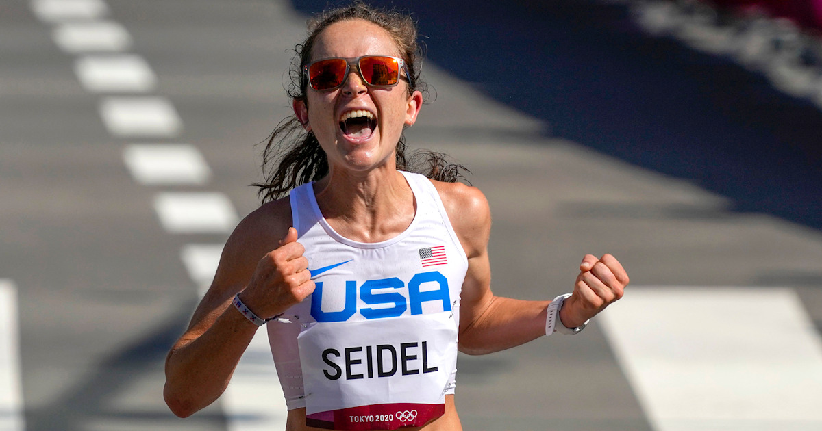 Team USA's Molly Seidel wins surprise bronze in Olympic marathon in 100