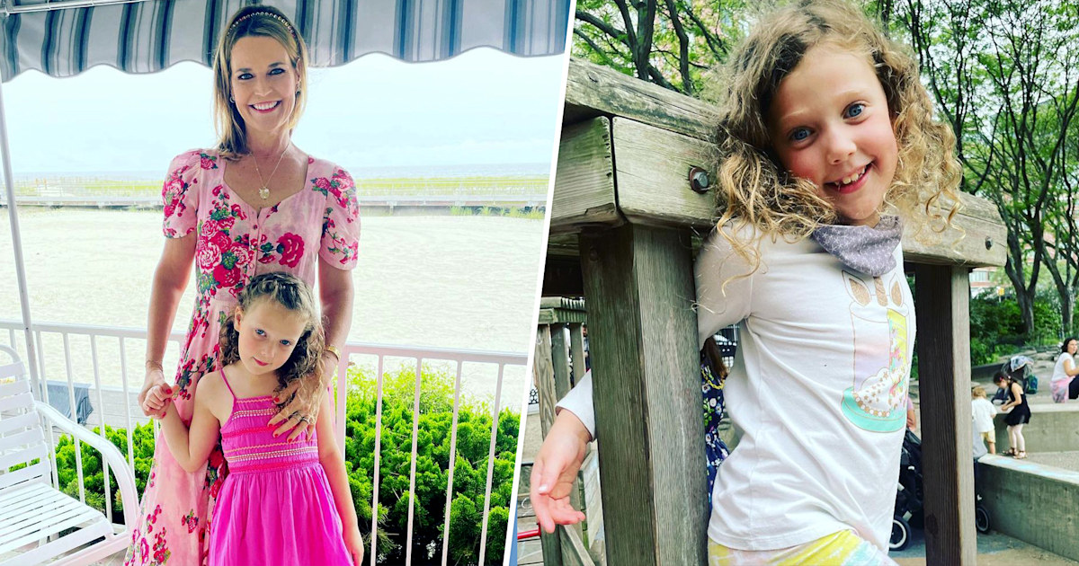 TODAY's Savannah Guthrie shares family pics for Vale's 7th birthday