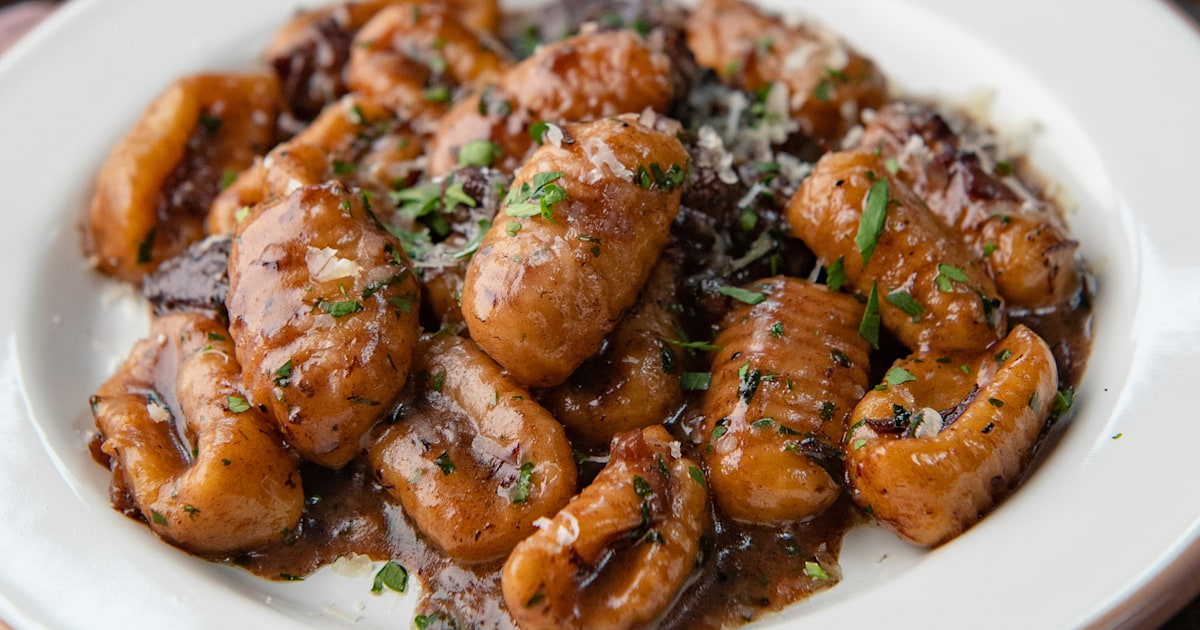 Potato Gnocchi with Brisket Ragu Recipe