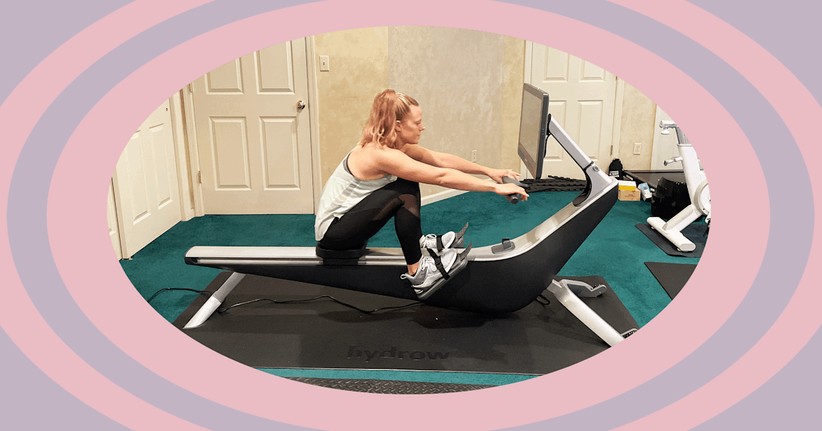 Rowing workout without machine clearance