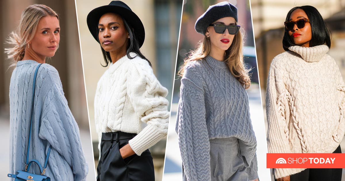 How to style cable knitwear in 2021, according to stylists