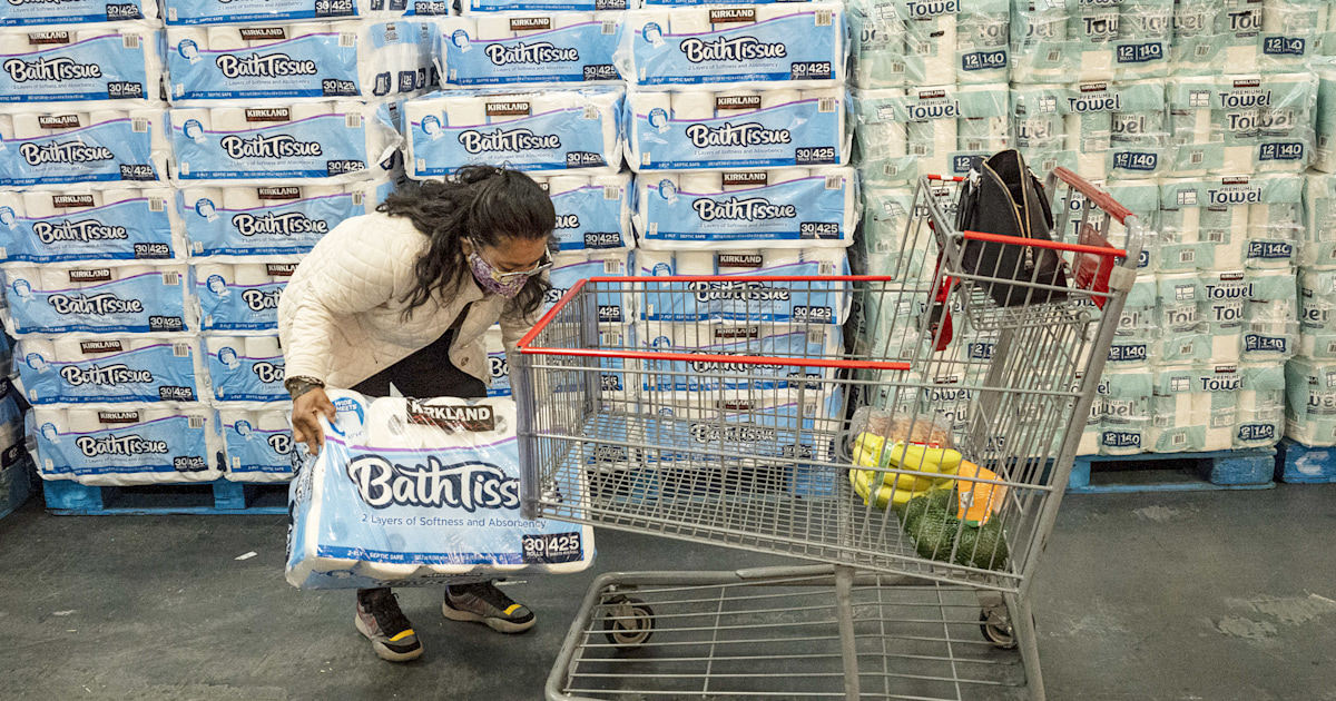 Costco brings back purchase limits on water, toilet paper, more