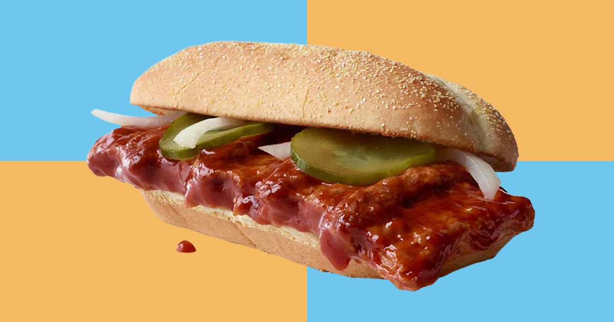 McDonald's is returning its famous McRib in 2021 TODAY