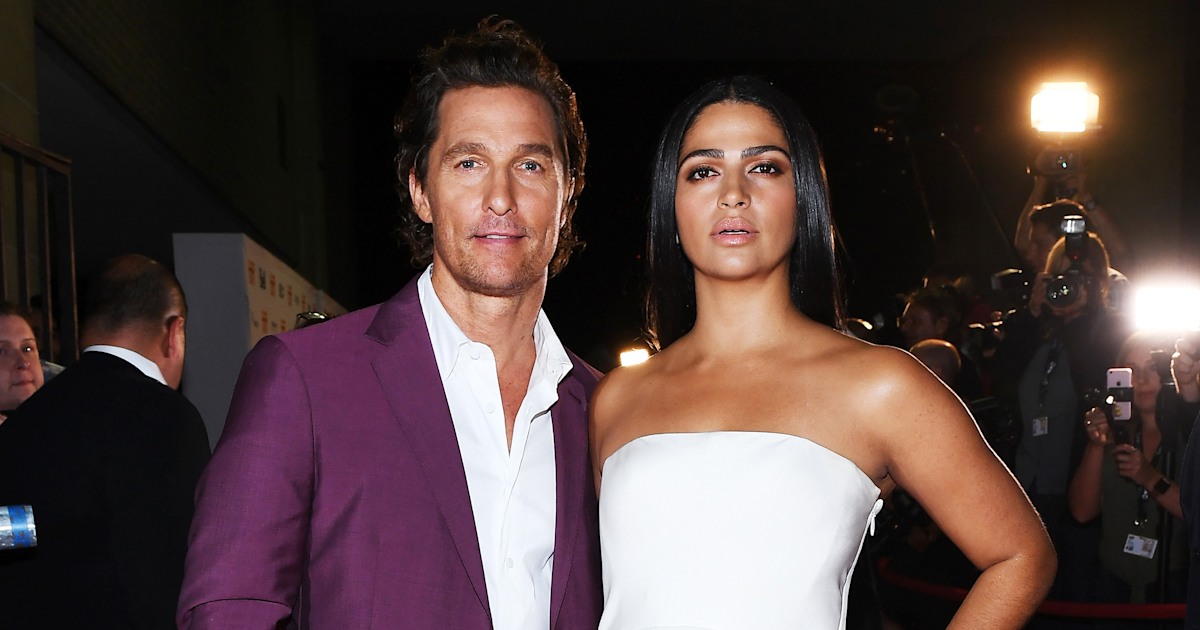 Matthew McConaugheys wife Camila says hes a disciplined photo image