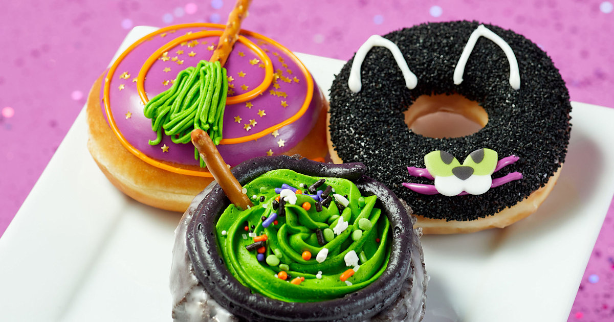 Krispy Kreme unveils new Halloween doughnuts TODAY