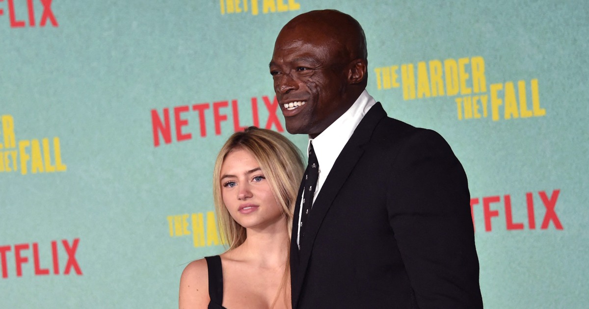 Leni Klum and her dad Seal hit the red carpet together - TODAY