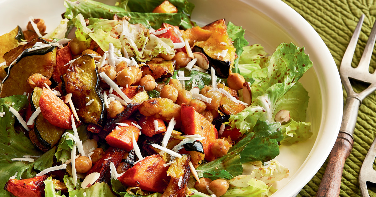Lidia Bastianich's Roasted Squash and Carrot Salad Recipe