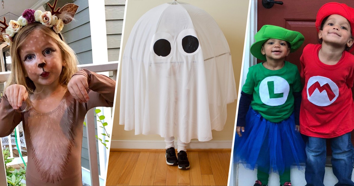 A Fun Assortment of Homemade Halloween Costumes For Kids