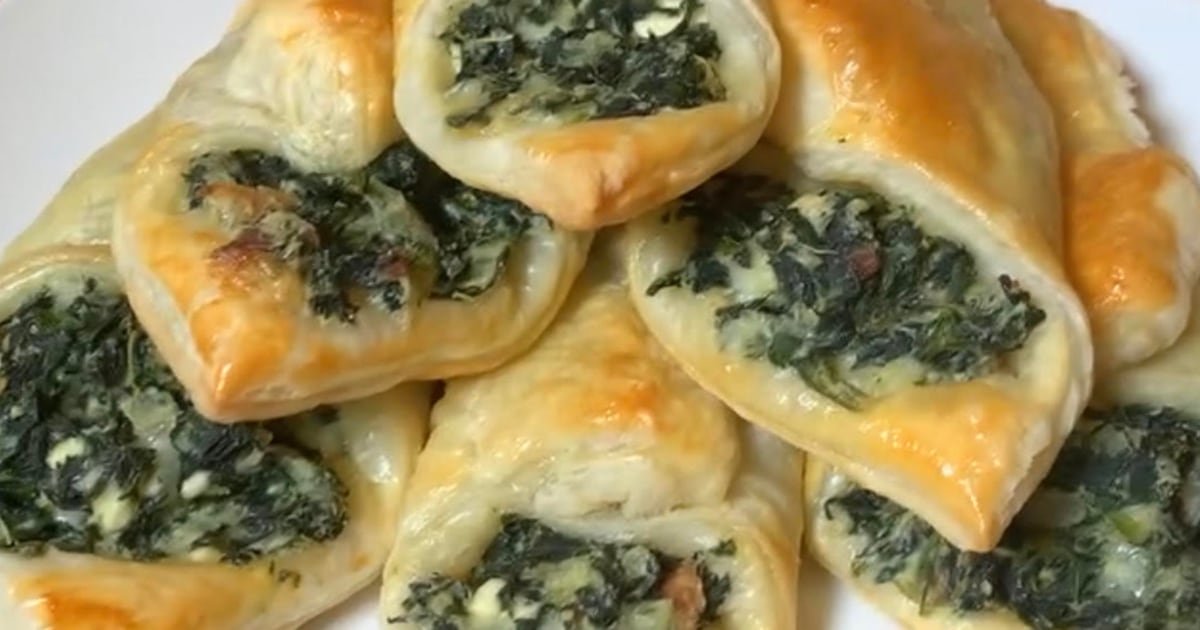 Easy Spinach Puffs - Linger